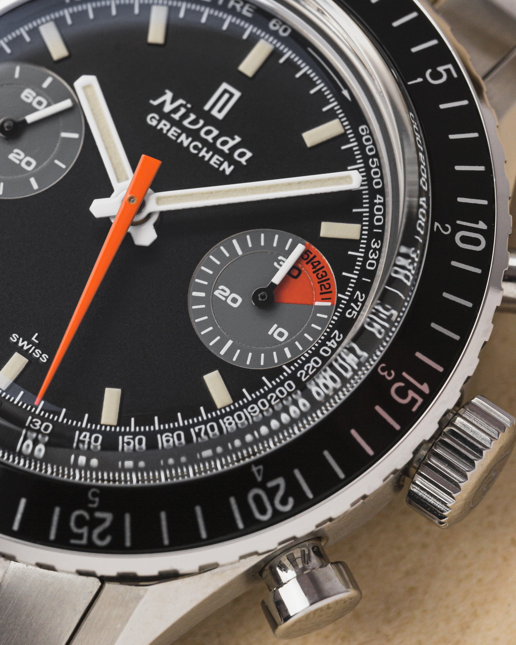 Nivada Grenchen Chronomaster Aviator Sea Diver